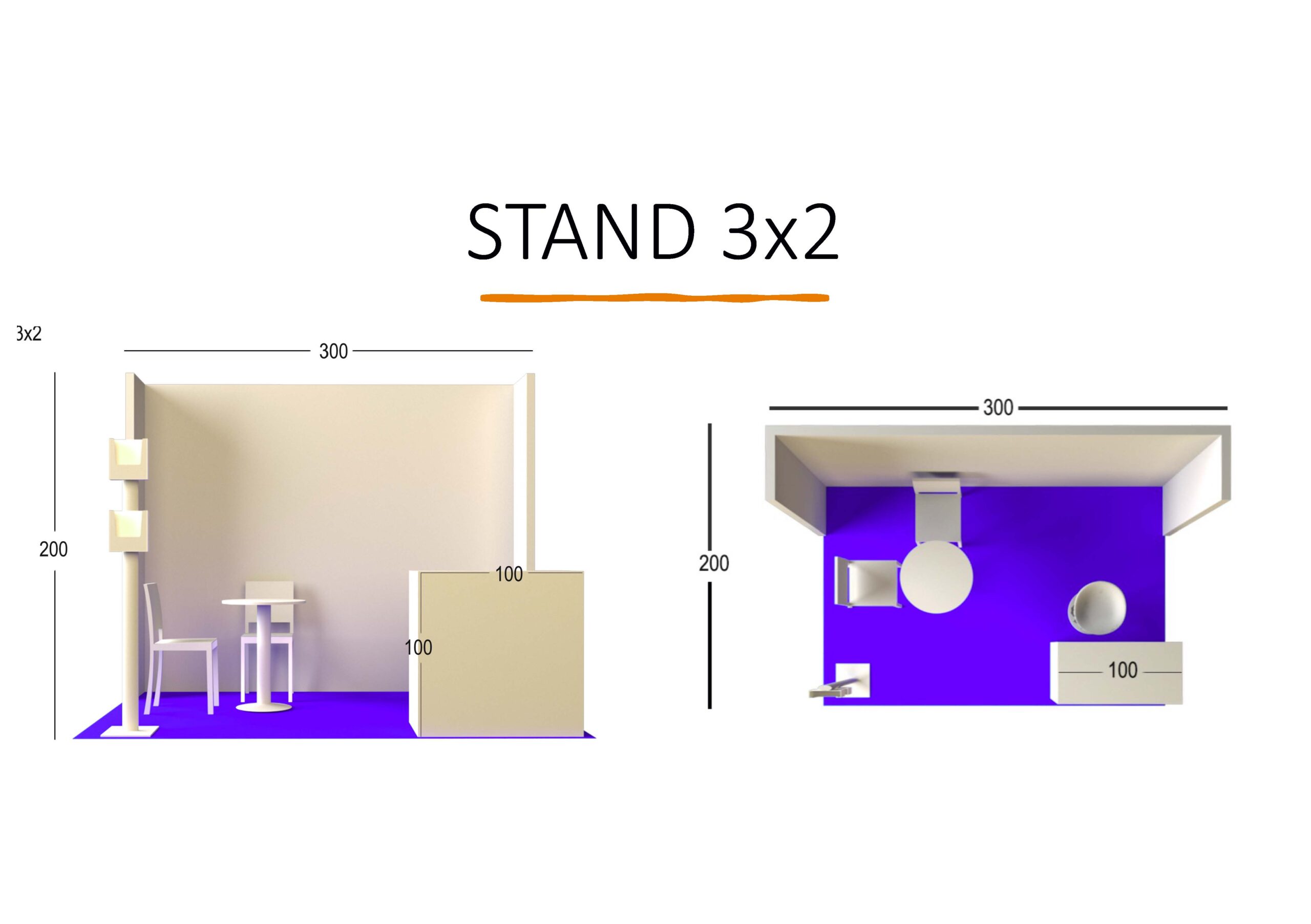 Layout 3x2m
