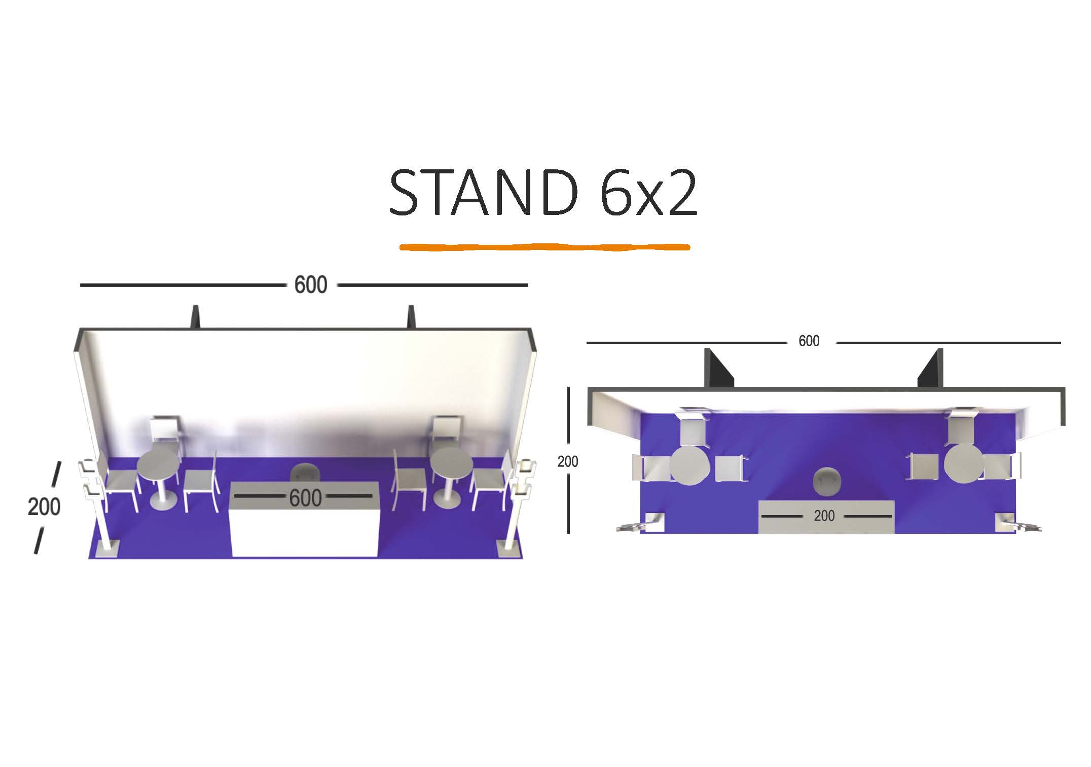 Layout 6x2m